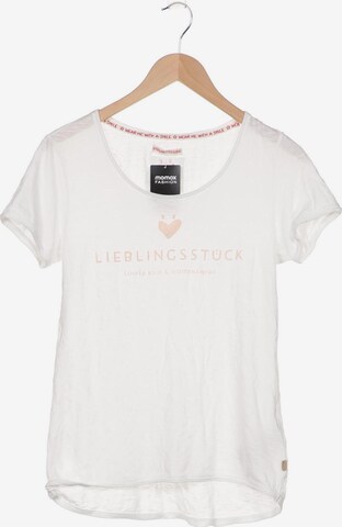 LIEBLINGSSTÜCK T-Shirt S in Weiß: predná strana