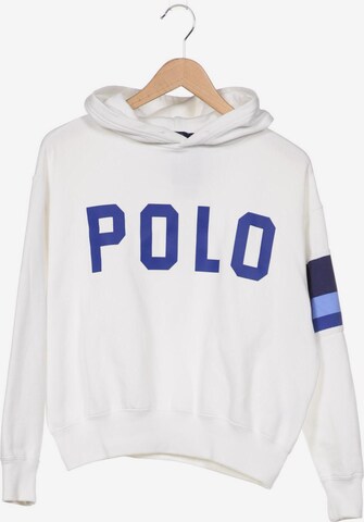 Polo Ralph Lauren Kapuzenpullover XS in Weiß: predná strana