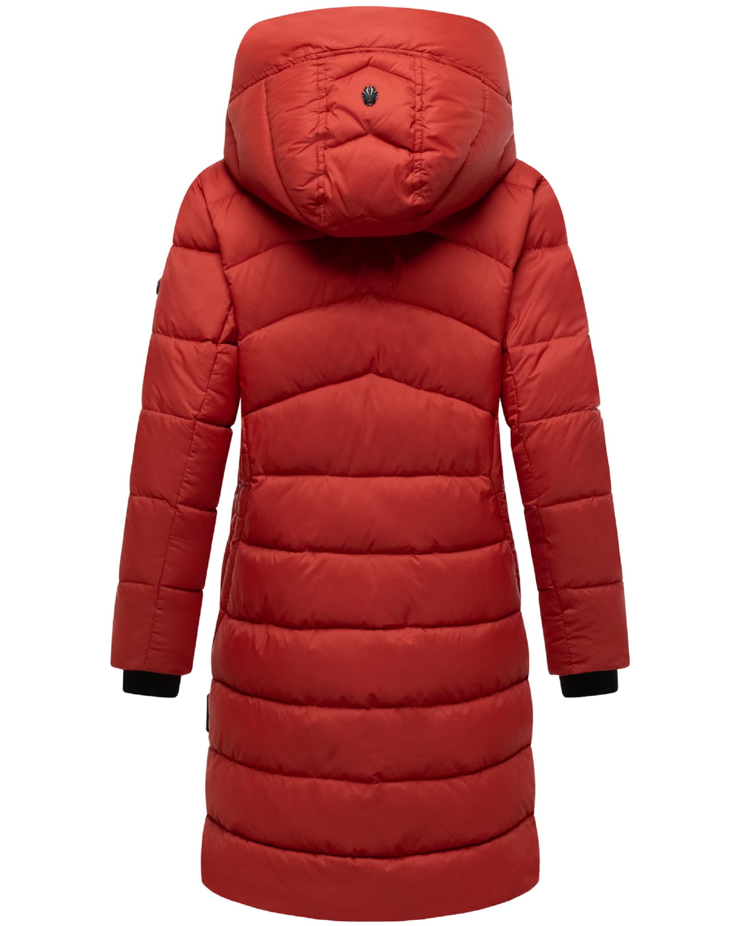 MARIKOO Χειμερινό παλτό 'Kaltnäschen 16' σε καφέ