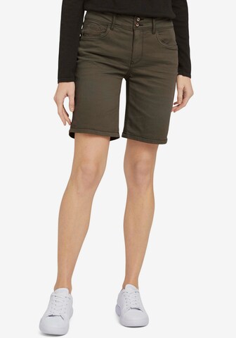 TOM TAILOR Shorts 'Alexa' in Green: front