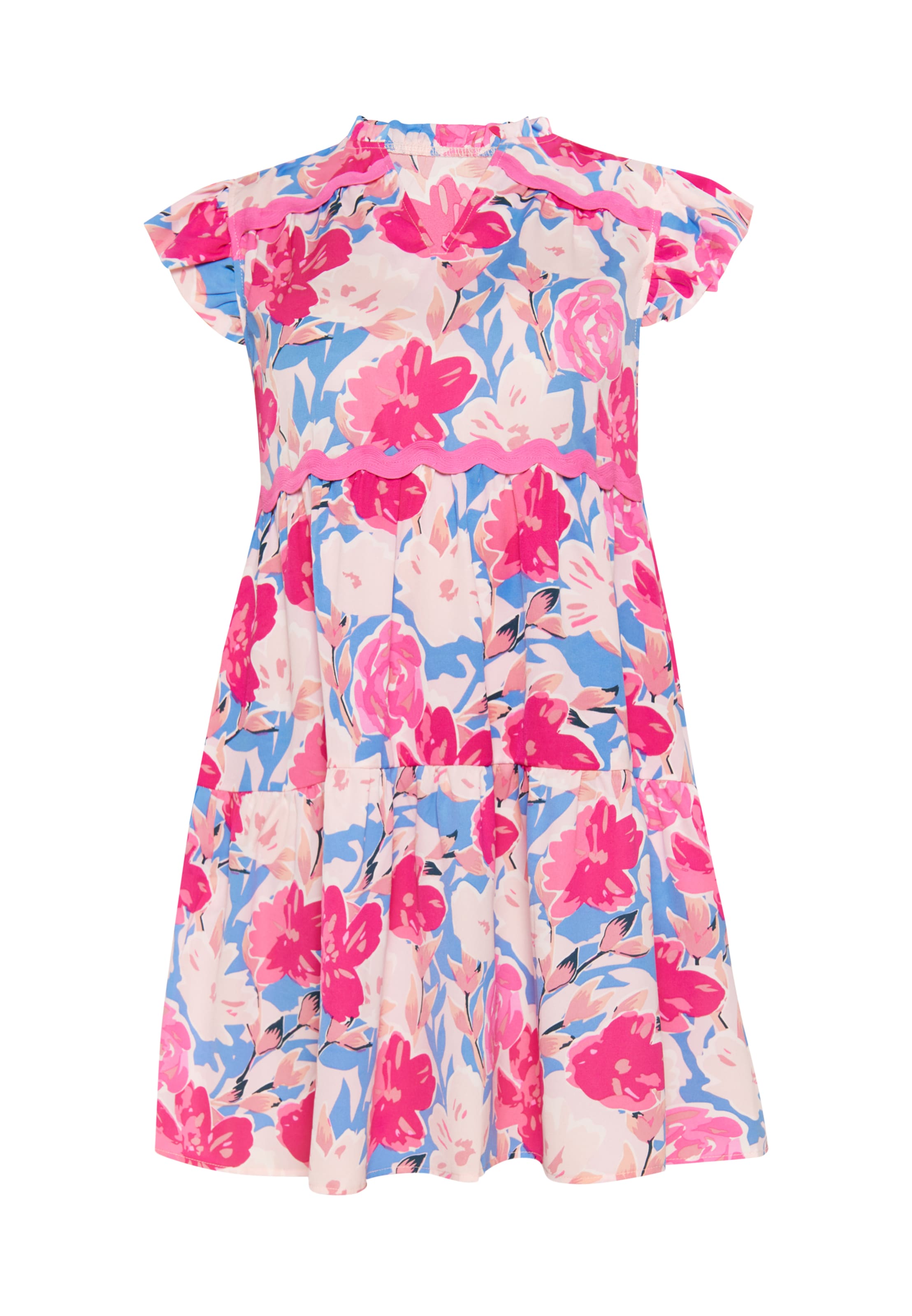 Usha - Vestido de verano 'Fashion Look' en rosa: frente