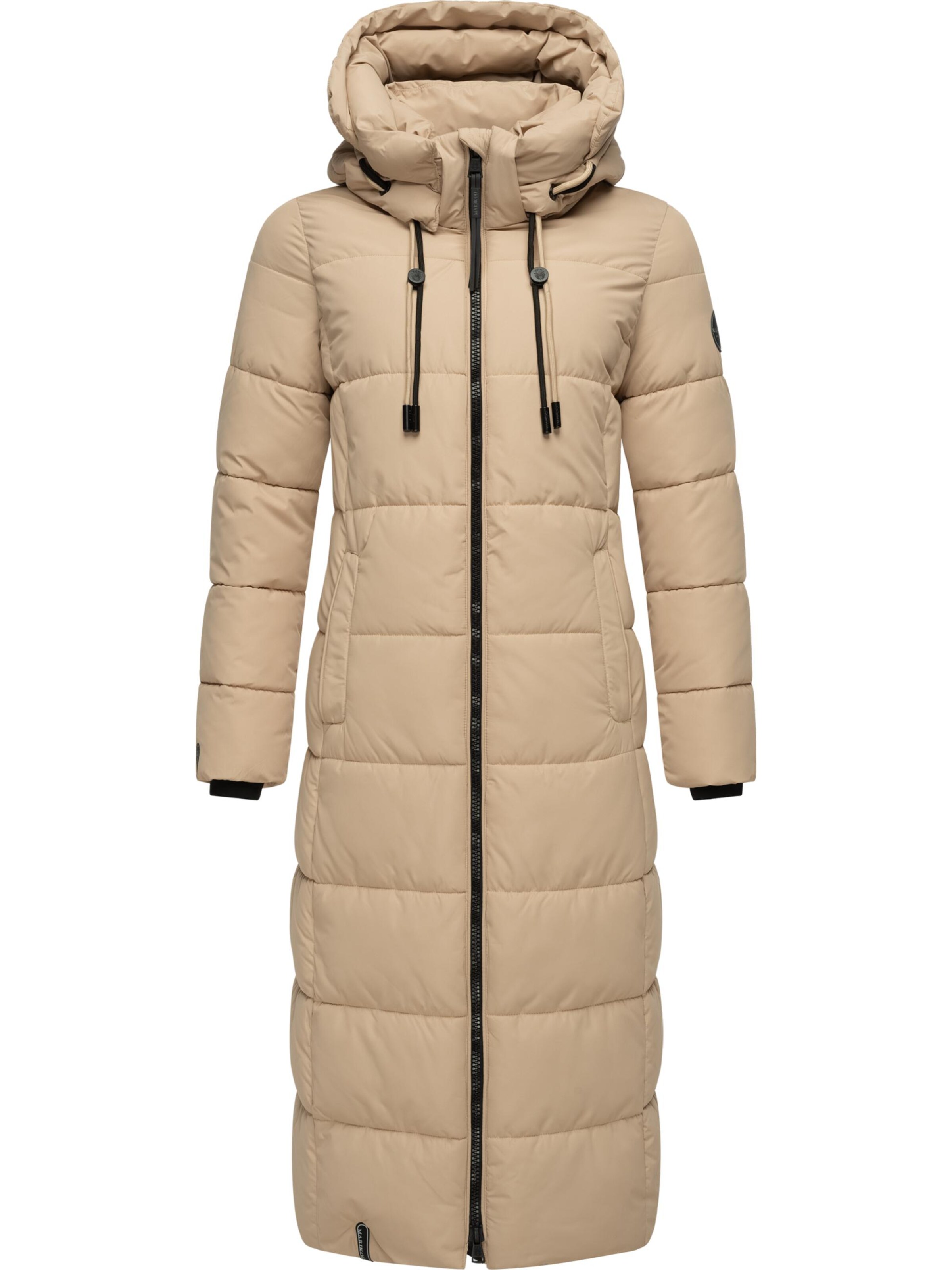 MARIKOO Vinterkappa 'Nadeshikoo XVI' i beige