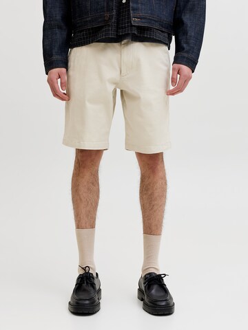 Loosefit Pantaloni 'JPSTBILL' di JACK & JONES in beige: frontale