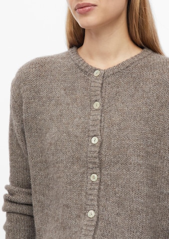 s.Oliver Knit cardigan in Brown: front