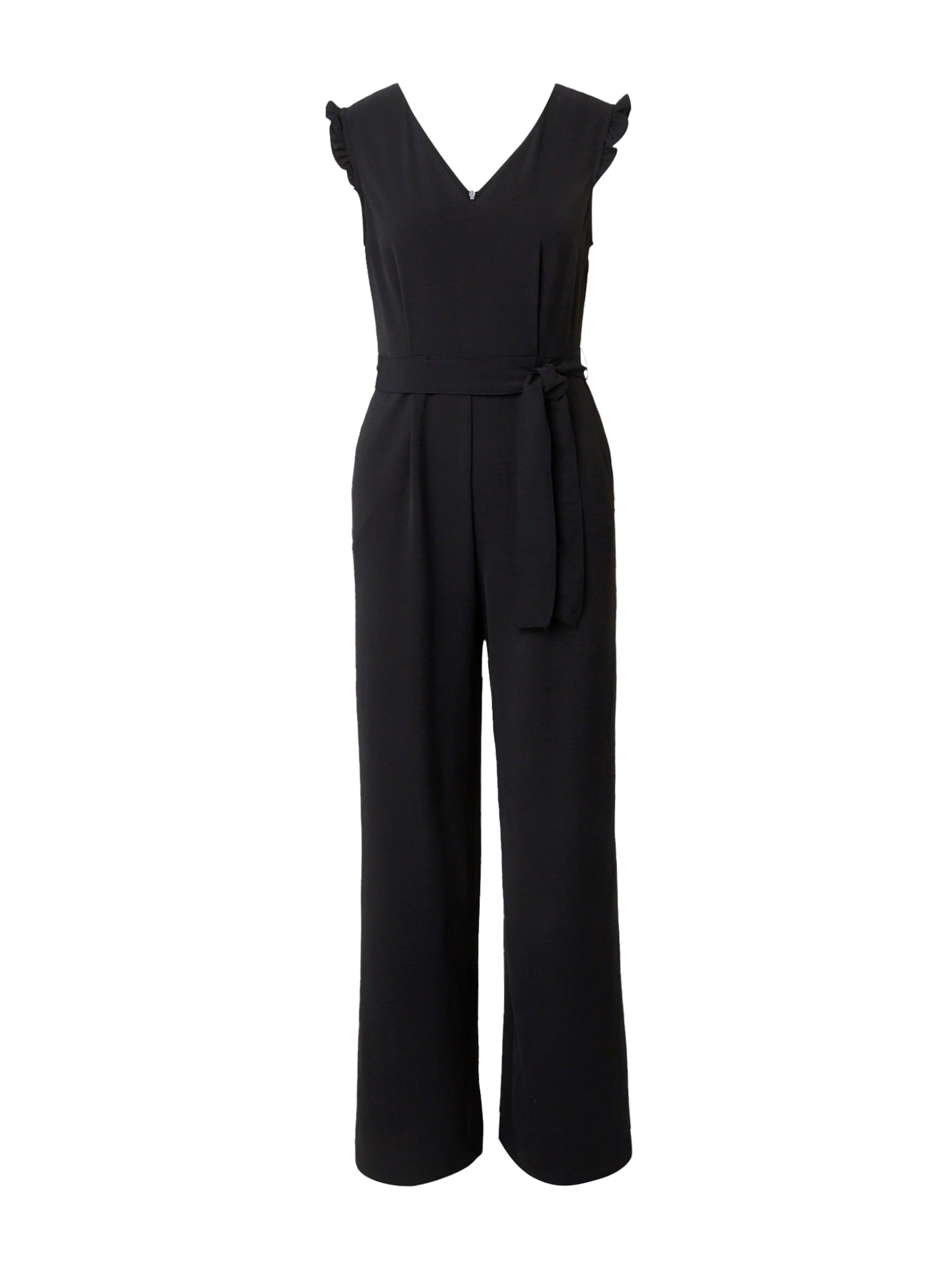 ABOUT YOU Overall 'Ines' in Schwarz: Vorderseite