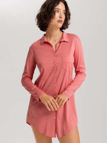 Hanro - Camisola de pijama ' Cotton Deluxe ' em vermelho: frente