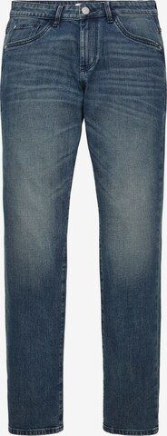 Jeans 'Josh' de la TOM TAILOR pe albastru: față