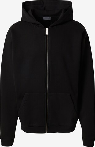 LeGer by Lena Gercke - Sudadera con cremallera 'Mario' en negro: frente