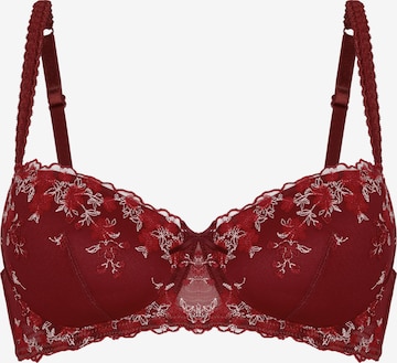 Hunkemöller Balconette Bra 'Chloe' in Red: front