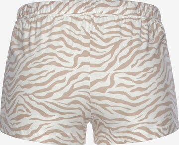 LASCANA Pajama Pants in Beige