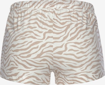 LASCANA Pajama Pants in Beige