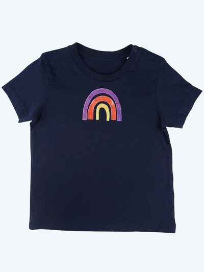 MelaDi Shirt 'Regenbogen' in 86-92 in Navy, Item view