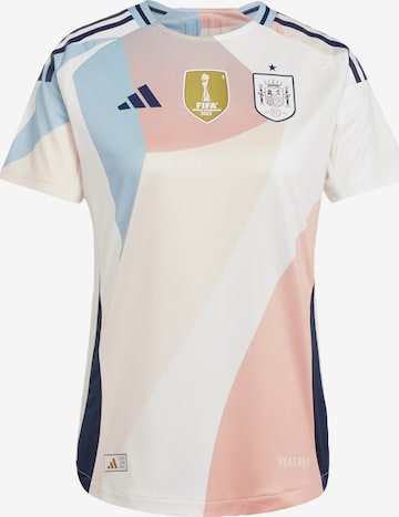 Maillot 'Spain 25 Away' ADIDAS PERFORMANCE en blanc : devant
