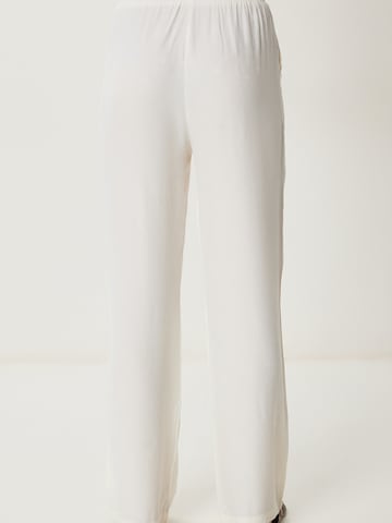 Happiness İstanbul Свободный крой Штаны в Белый