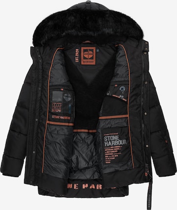 STONE HARBOUR Winter jacket 'Mironoo' in Black