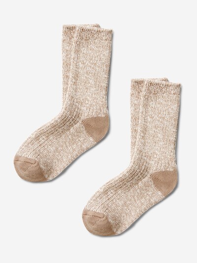 Marc O'Polo Bodywear Kuschelsocken 'Gemütlich & Warm' in beige / offwhite, Produktansicht