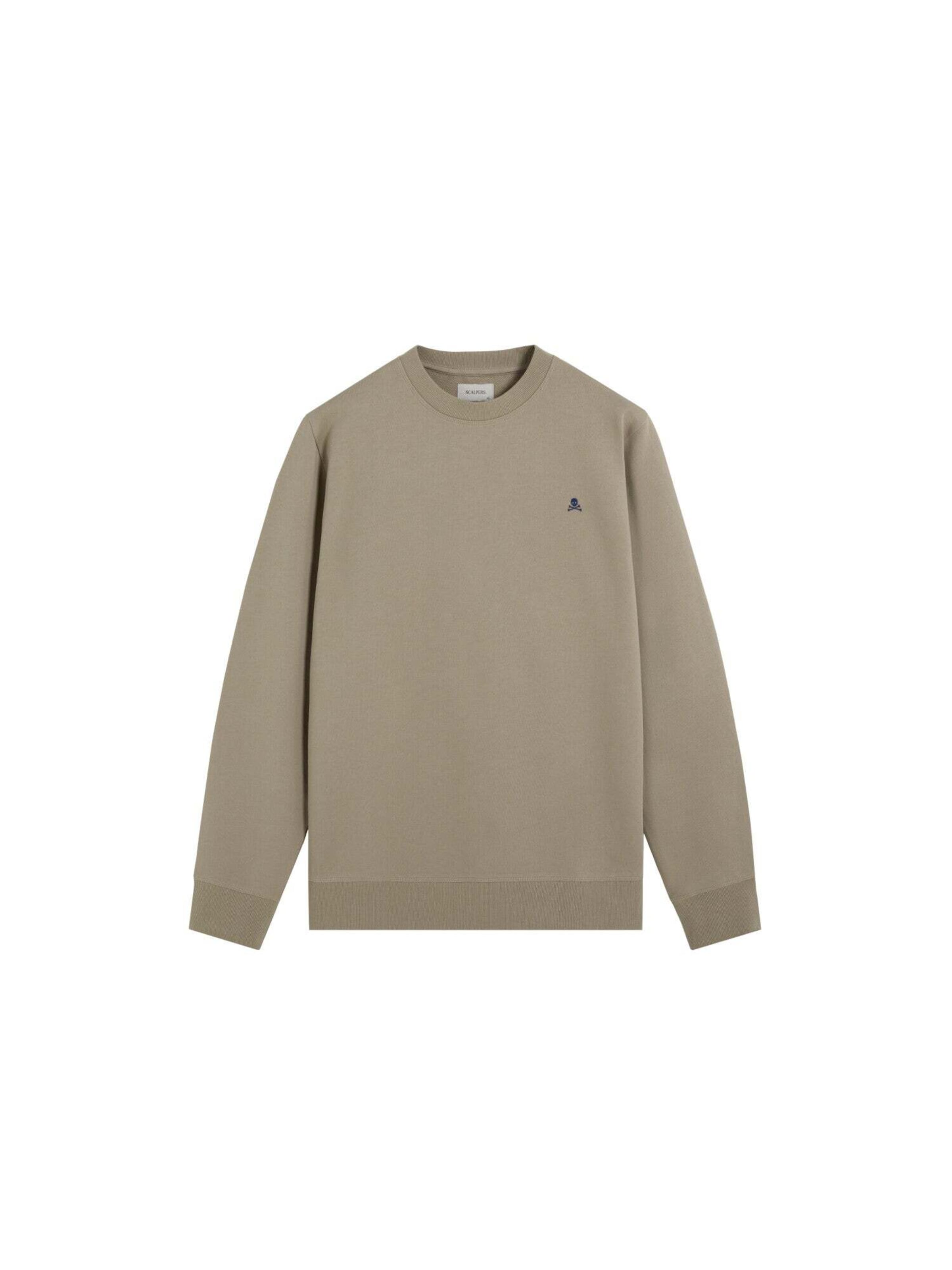 Scalpers Sweatshirt i beige: forside