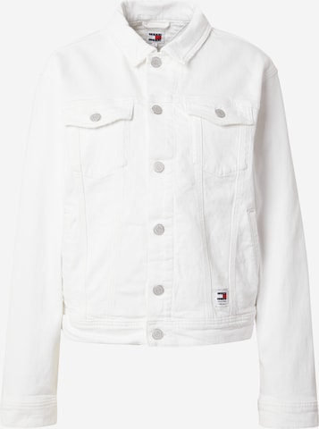 Veste mi-saison Tommy Jeans en blanc : devant