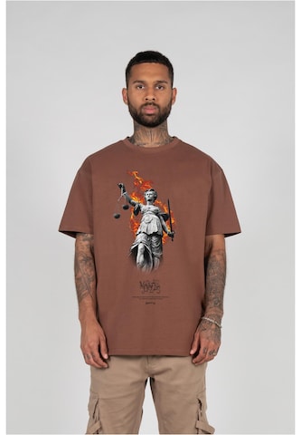 T-Shirt MJ Gonzales en marron : devant