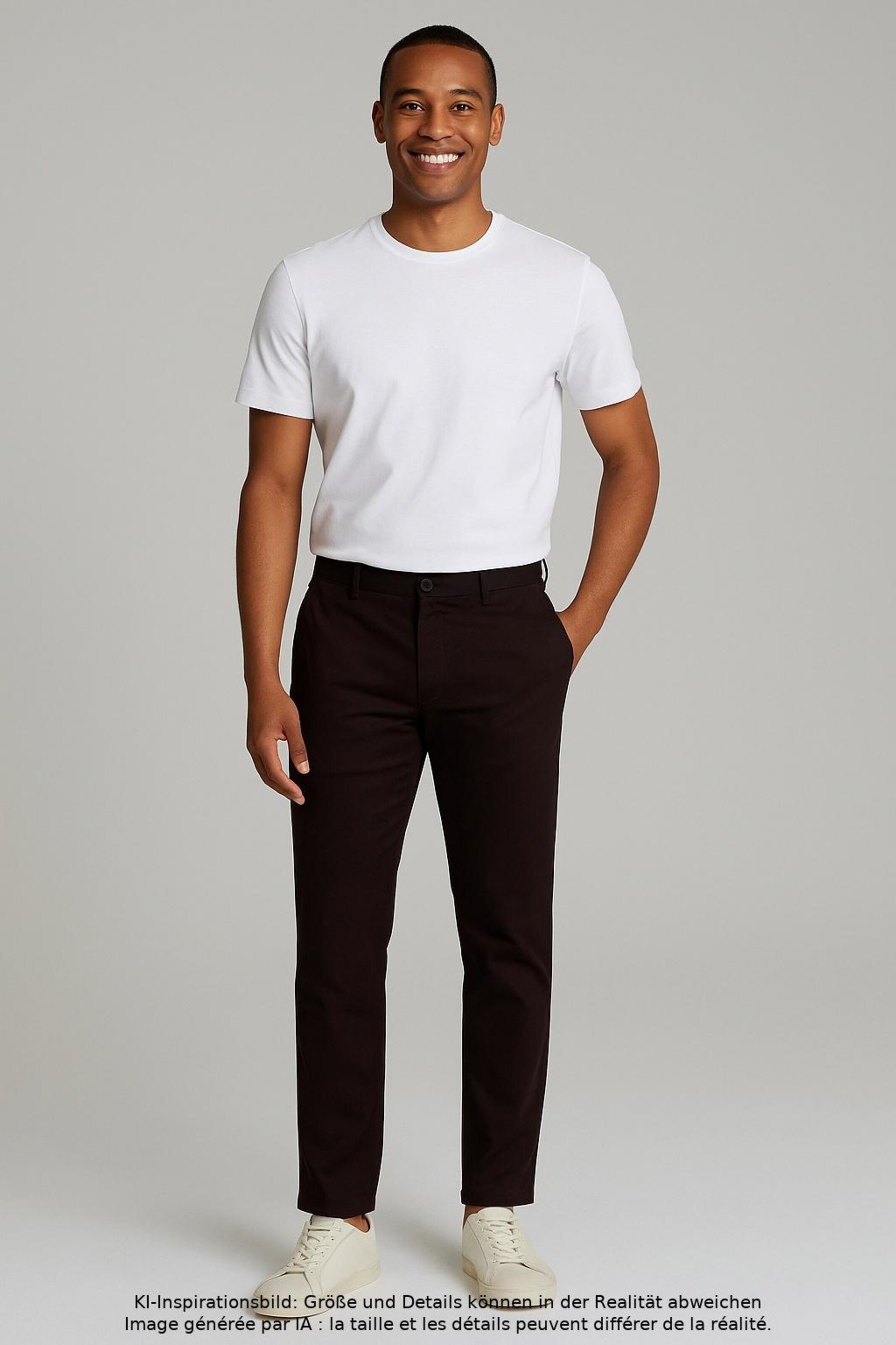 Ben Sherman Pants in 30 in Brown: front