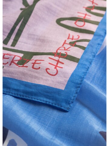 Écharpe CODELLO en bleu