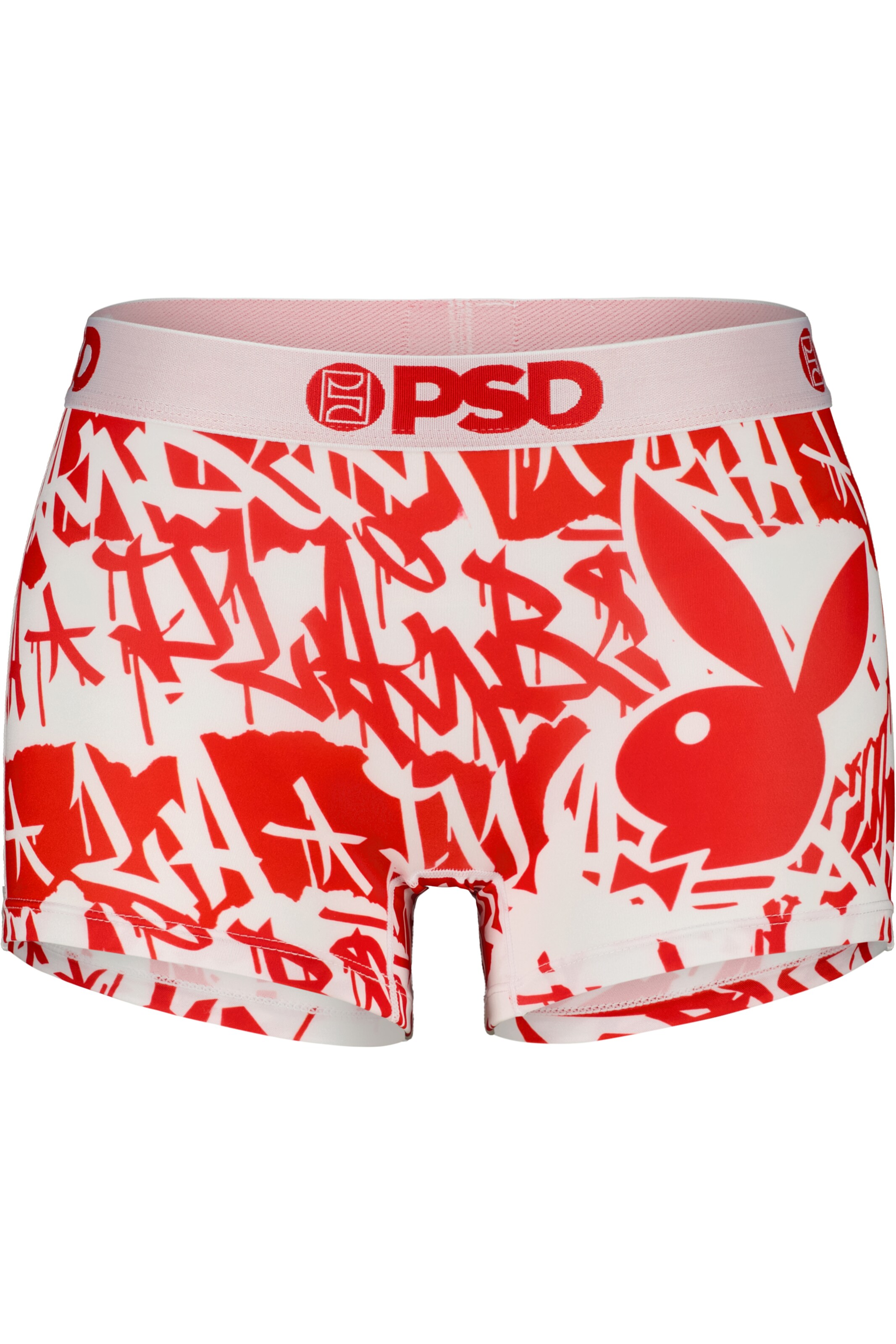 PSD Underwear Boyshorts in Red: front