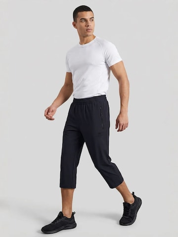 Tommy Life - Regular Calças de desporto em preto