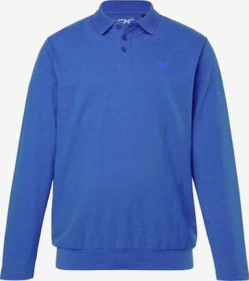 Men Plus Shirt in Blue: front