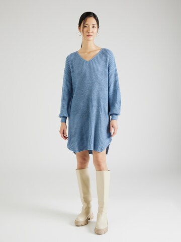 Sublevel Knitted dress in Blue: front