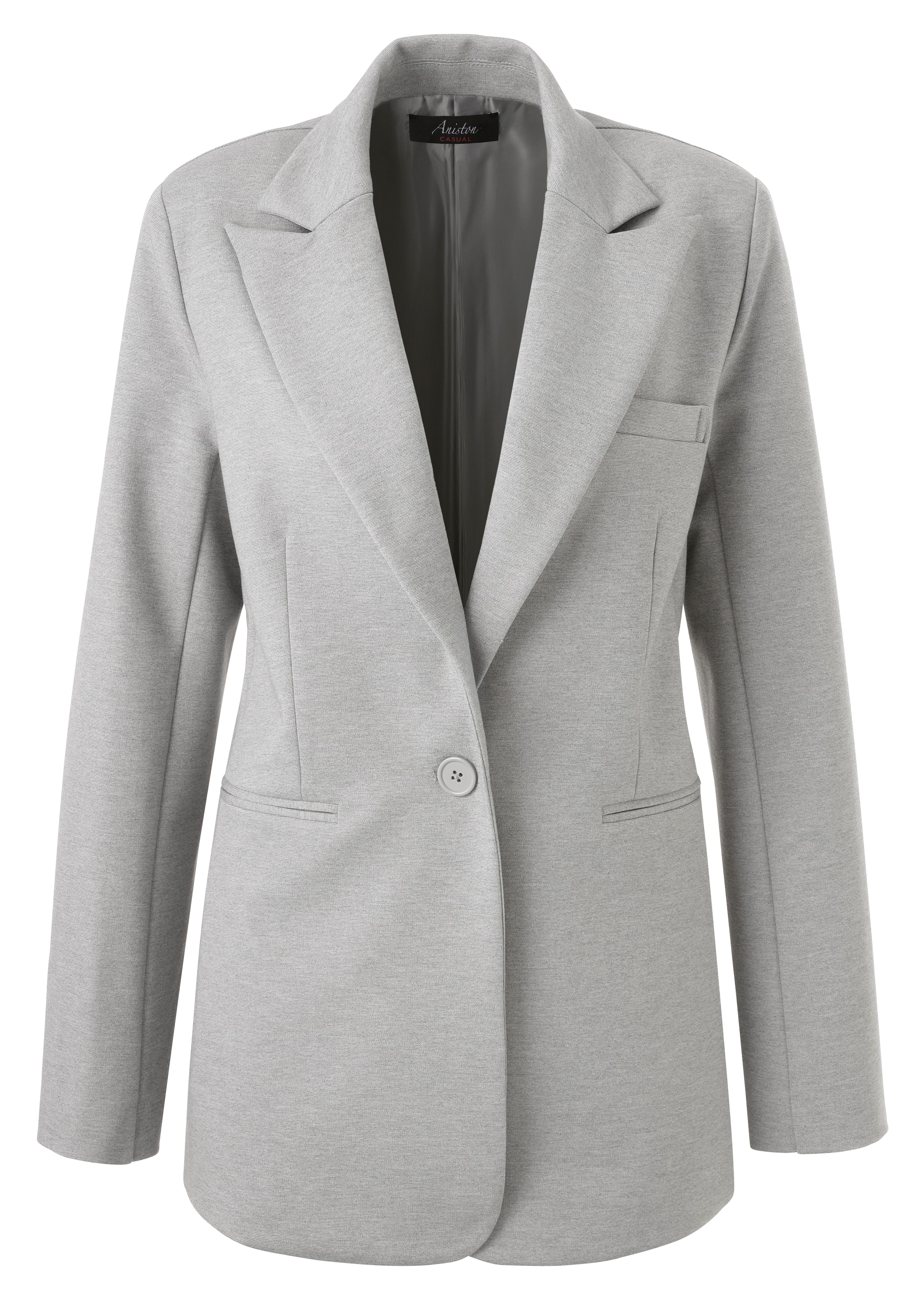 Aniston CASUAL Blazer in Grau: Vorderseite
