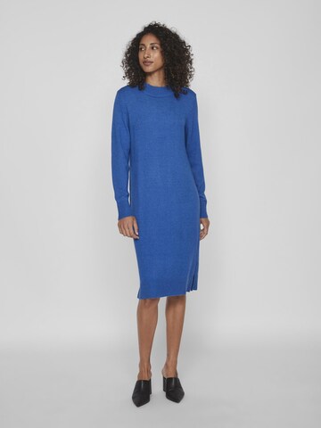 VILA Strickkleid in Blau: Vorderseite
