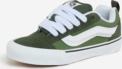 VANS Zemie brīvā laika apavi 'Knu Skool', krāsa - zaļš / balts, Preces skats