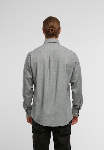 FYNCH-HATTON - Regular Fit Camisa 'Houndstooth' em verde