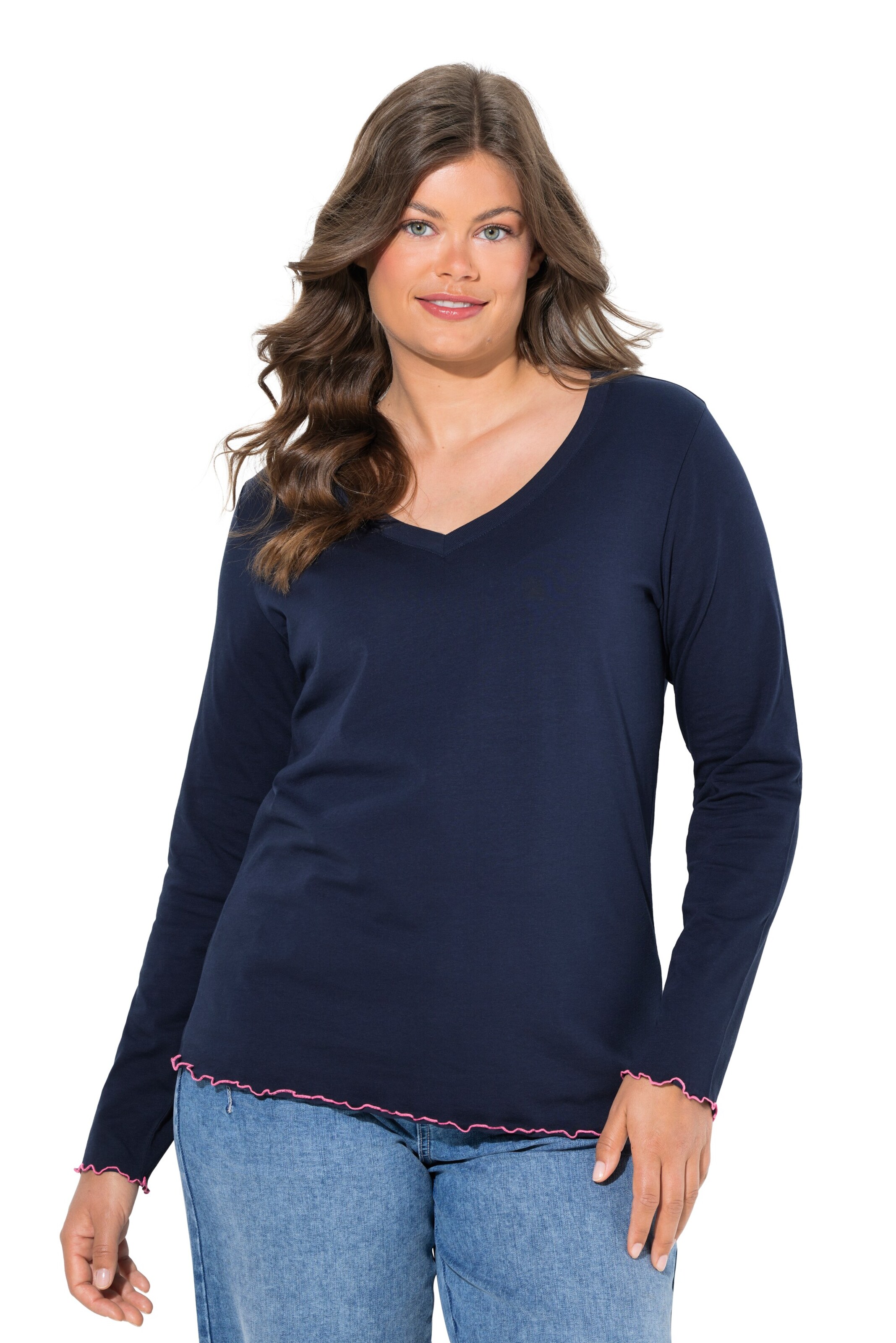 LAURASØN Shirt in Blue: front