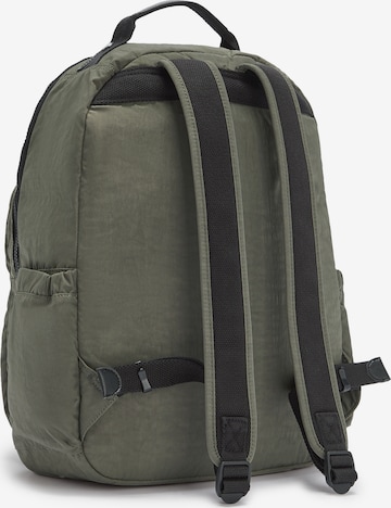 KIPLING - Mochila 'Seoul' em verde