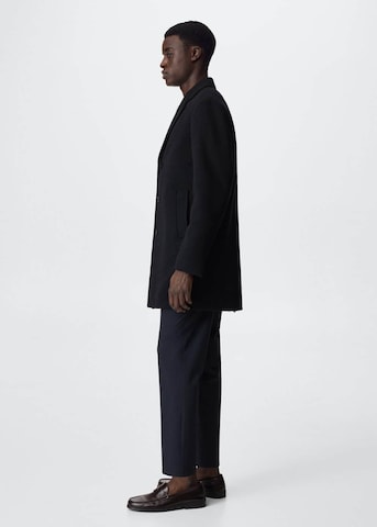 MANGO MAN Between-Seasons Coat 'Hake' in Blue