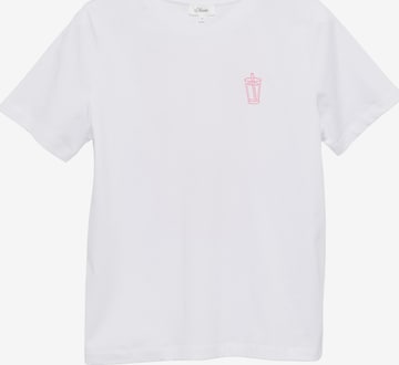 s.Oliver Shirt in White: front