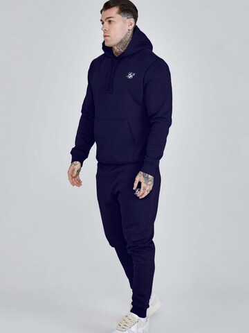 SikSilk Sweatshirt 'Essentials' in Blue