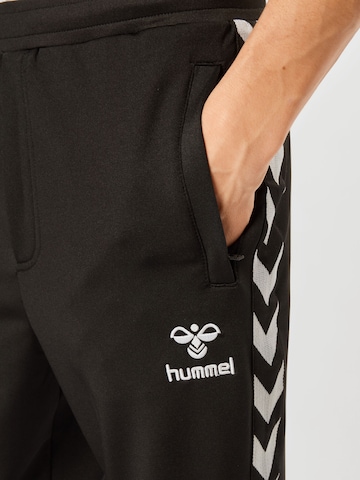 Hummel Normalny krój Spodnie sportowe 'Nathan 2.0' w kolorze czarny