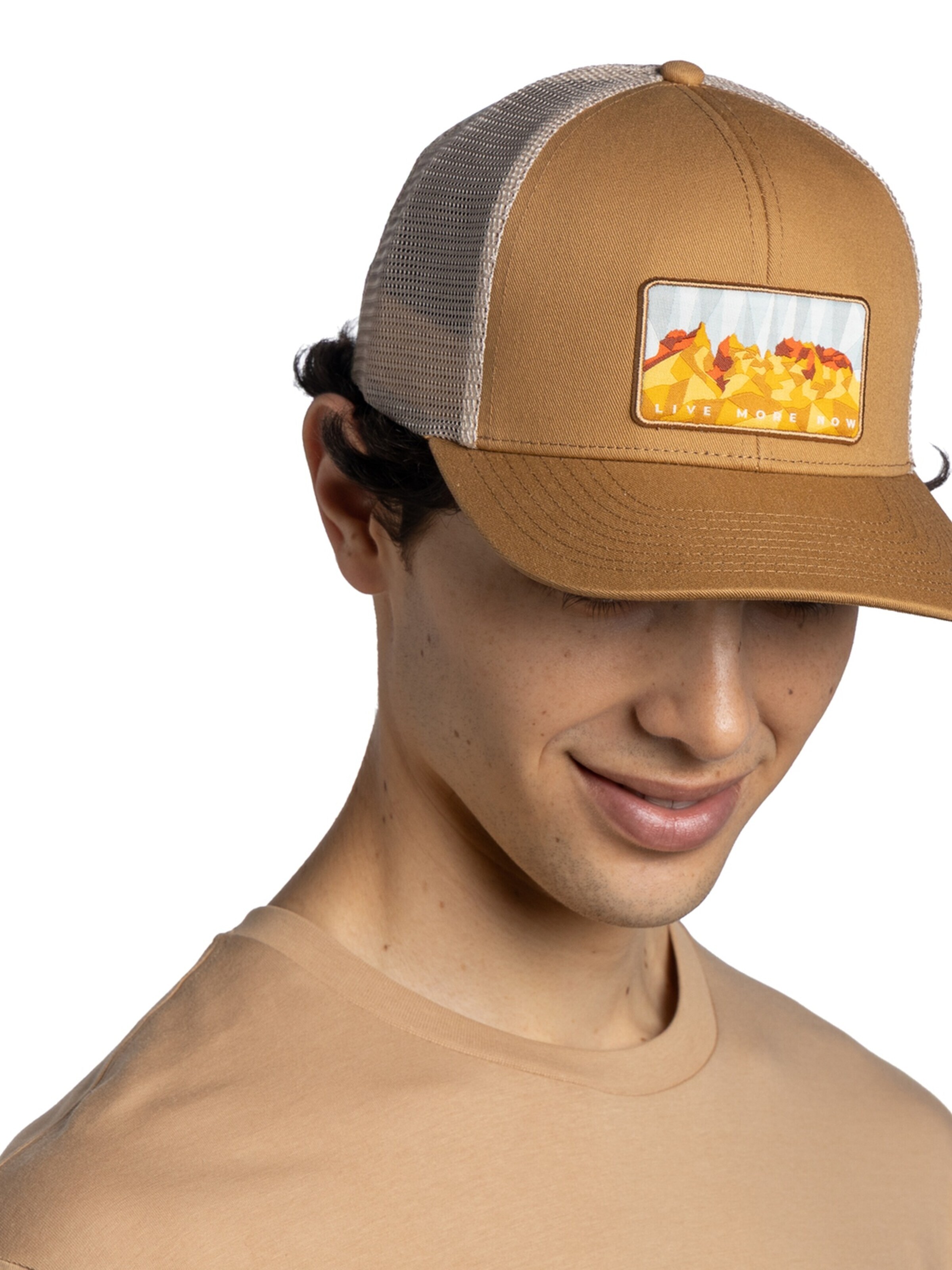 BUFF Cap 'Buff Explore' in Orange: front