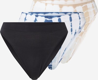 HOLLISTER Slip in beige / navy / schwarz / weiß, Produktansicht