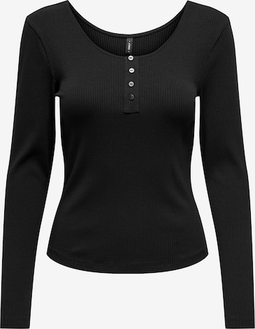 Only Petite Majica 'ONLSIMPLE' | črna barva: sprednja stran