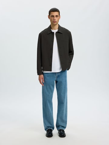 Veste mi-saison 'SLHRobert' SELECTED en vert