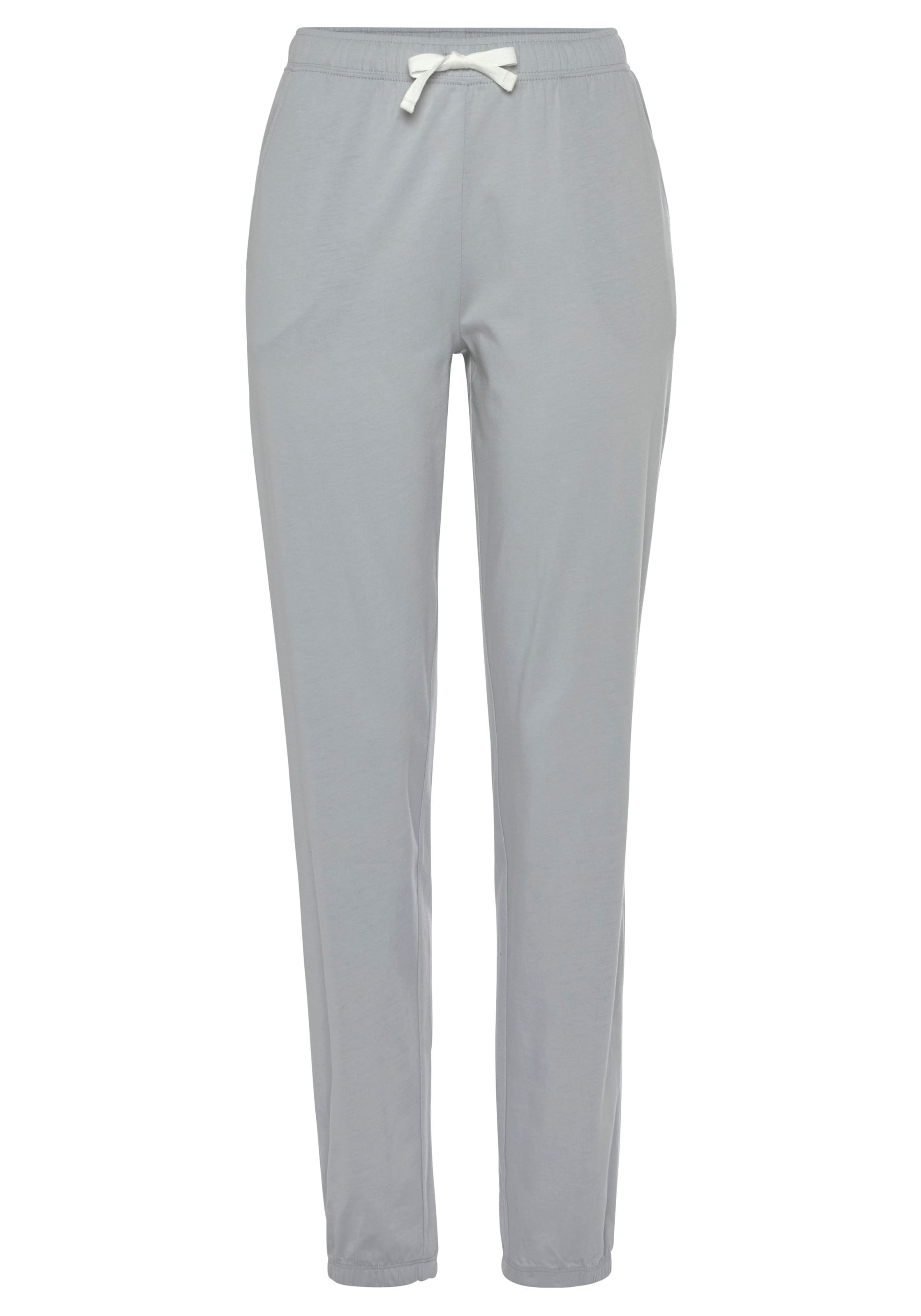 s.Oliver Pyjamahose in Grau: Vorderseite