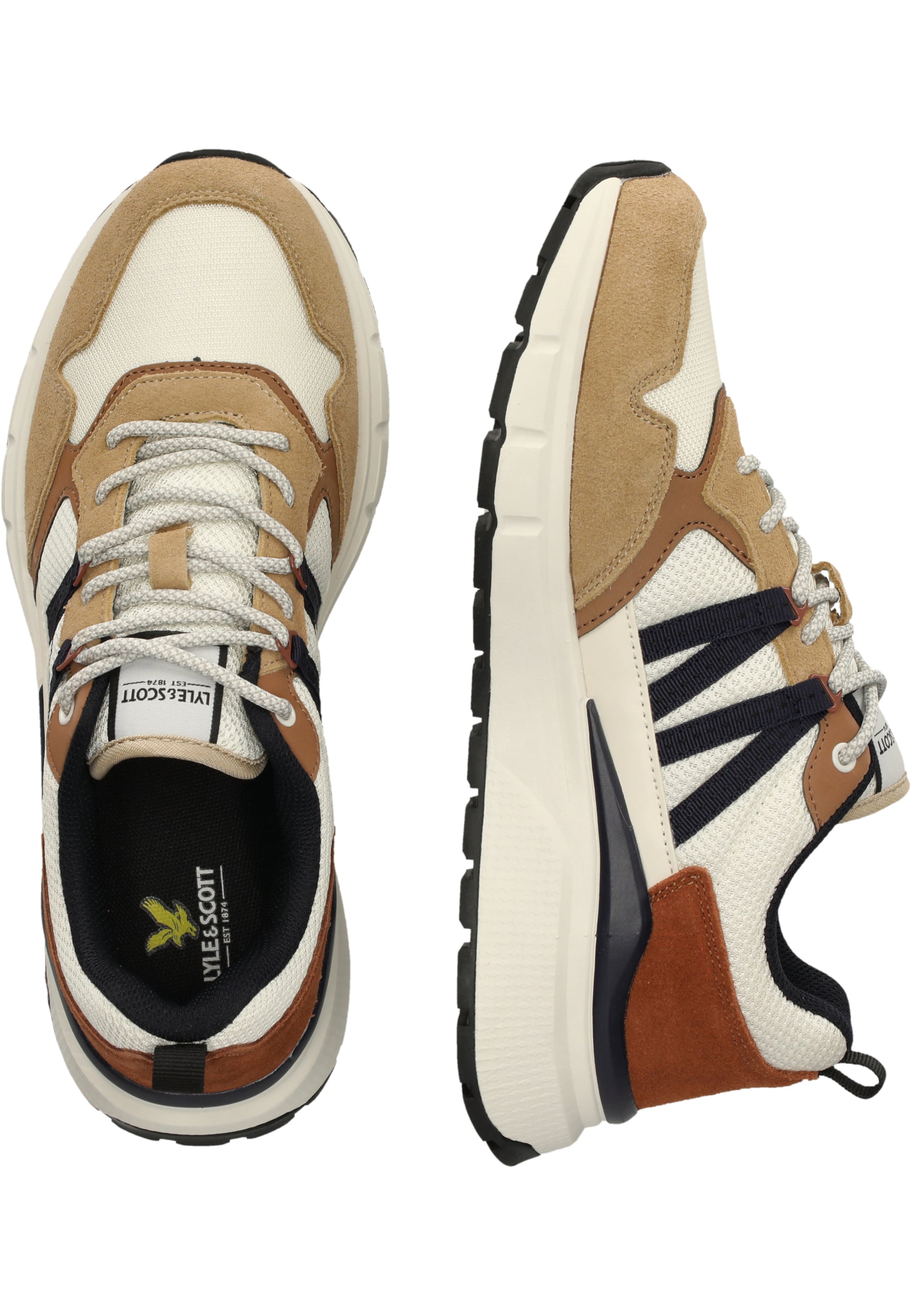 Lyle & Scott Sneaker 'Lennox' in Orange