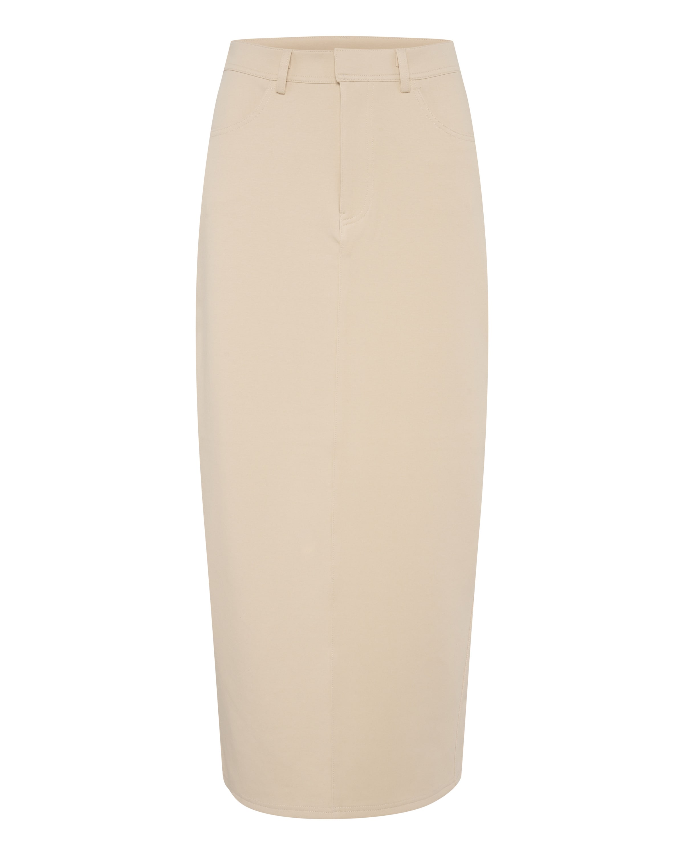 Jupe 'Anastasia' SOAKED IN LUXURY en beige : devant