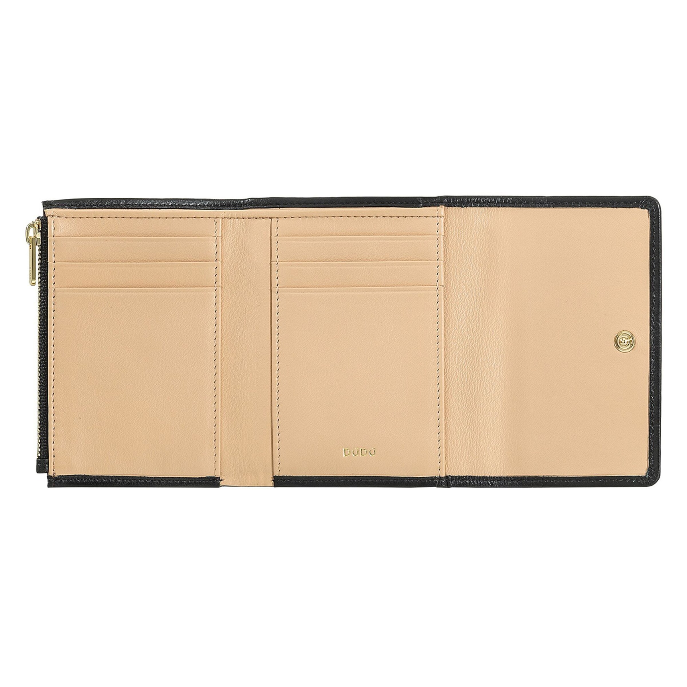 DuDu Portemonnaie 'Up' in Schwarz