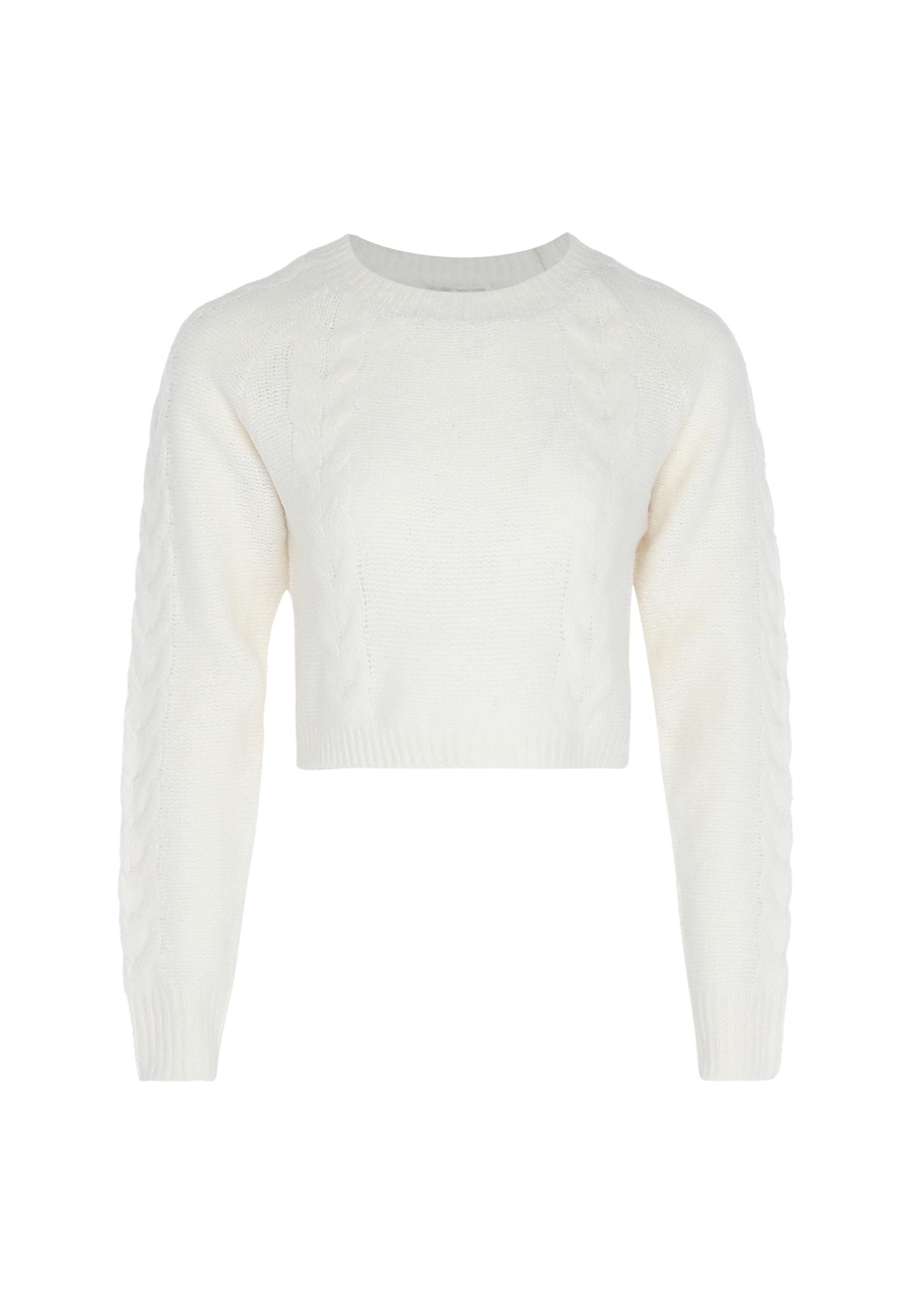 Jalene Pullover in Weiß: Vorderseite