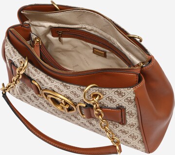 GUESS Schultertasche 'Aviana' in Beige