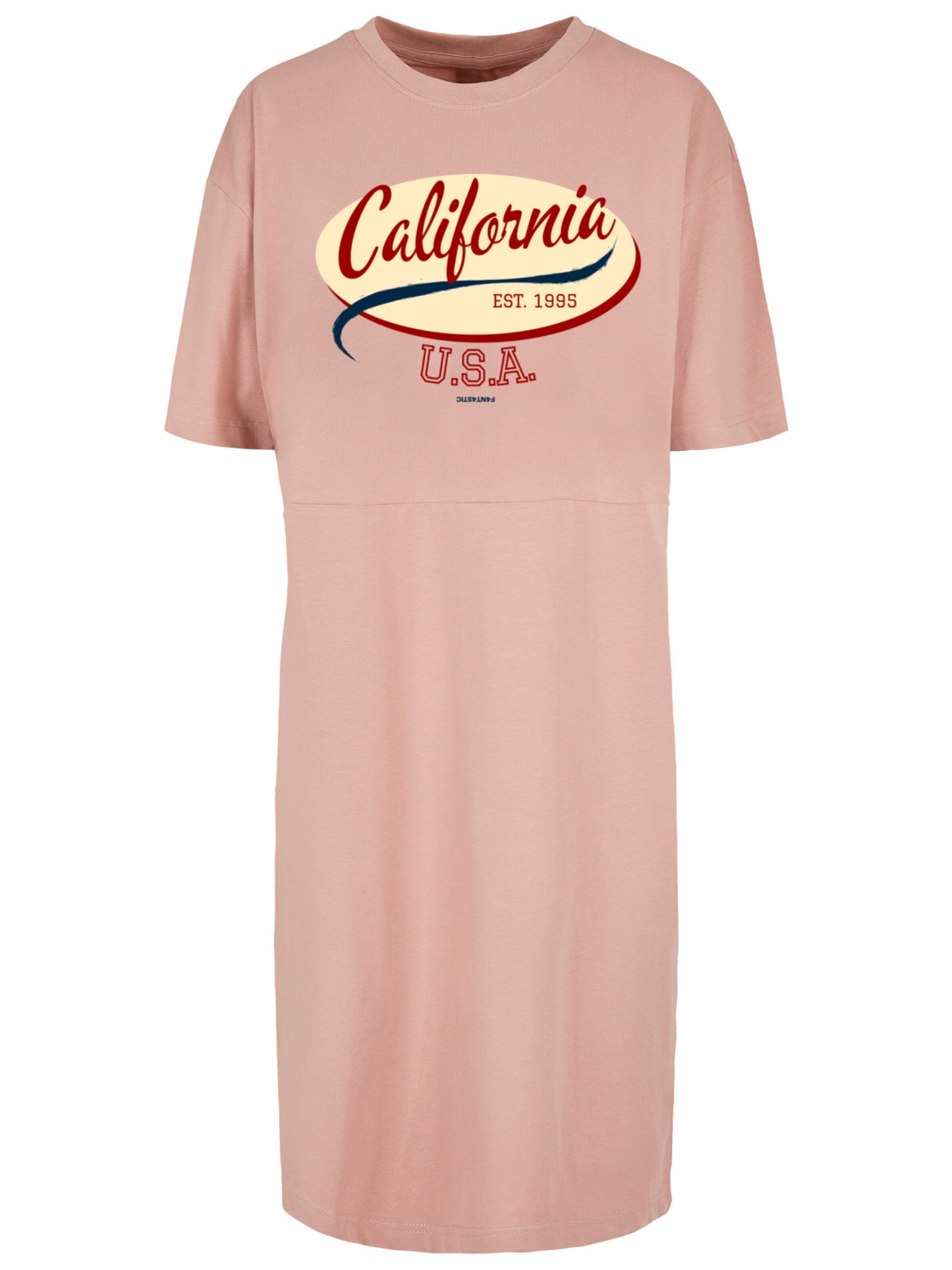 F4NT4STIC Jurk 'California' in Roze: voorkant